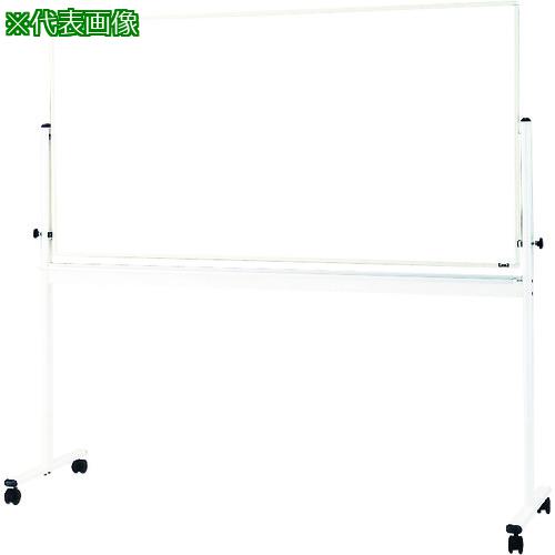 ■TRUSCO 回転ボード 両面仕様 白X白暗線 900X1200 白枠〔品番:WRG314SAW〕【2815613:0】[法人・事業所限定][直送元][店頭受取不可]