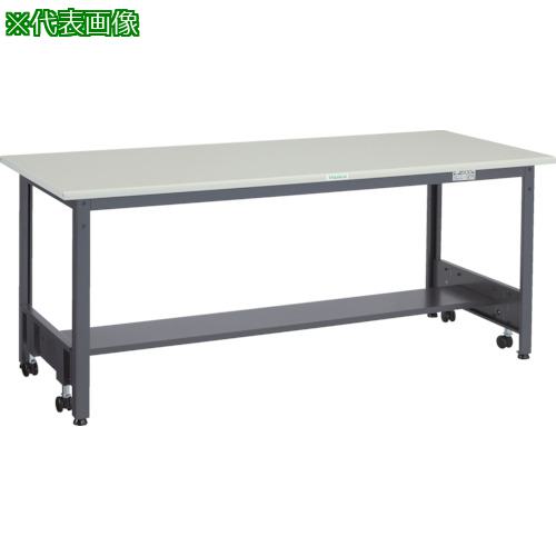 ■TRUSCO 中荷重作業台(500kg)CFW型 1500X750XH740 基本タイプ ダークグレー色〔品番:CFWS1575〕【2850273:0】[法人・事業所限定][直送元][店頭受取不可]