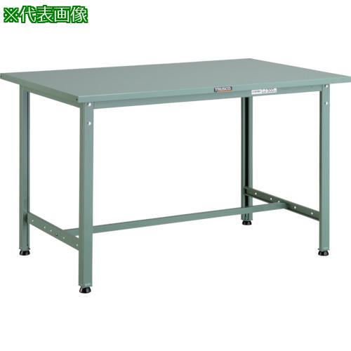 ■TRUSCO 軽荷重作業台(300kg)AE型 900X450XH740 基本タイプ グリーン色〔品番:SAE0945〕【2851458:0】[法人・事業所限定][直送元][店頭受取不可]｜ホームセンターバロー　店