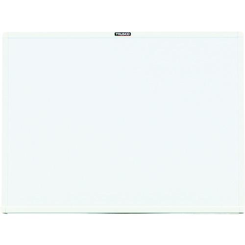 ■TRUSCO スチール製ホワイトボード 白 450X600〔品番:WGH132SW〕【2884925:0】[店頭受取不可]｜ホームセンターバロー　店
