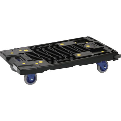 ■金沢 中型静音樹脂平台車〔品番:NP200GS〕【2886184:0】[送料別途見積り][法人・事業所限定][外直送][店頭受取不可]