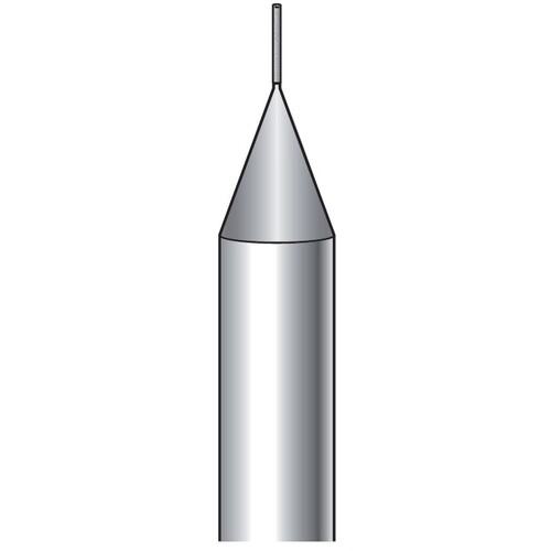 ■ナカニシ 電着CBNバー 円筒型 φ0.1×1×軸φ3 #1000〔品番:12011〕【2978172:0】[店頭受取不可]