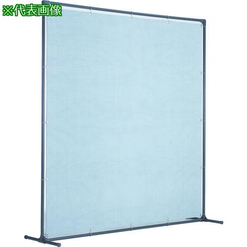 ■TRUSCO 火花用衝立 単体型 2000XH2000 固定足タイプ〔品番:YK2020S〕【3025853:0】[直送DS][店頭受取不可]｜ホームセンターバロー　店 32,533円