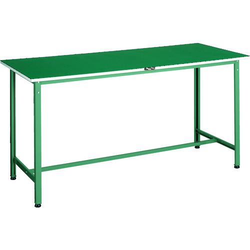 ■TRUSCO 軽荷重立作業台(300kg)HAE型 1800X900XH902 ビニールマット張り グリーン色〔品番:HAE1809E2〕【3032221:0】[法人・事業所限定][直送元][店頭受取不可]