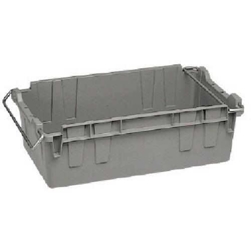■積水 TH型コンテナ(取っ手付) TH-56 グレ- グレー〔品番:TH56〕【3040135:0】[店頭受取不可]