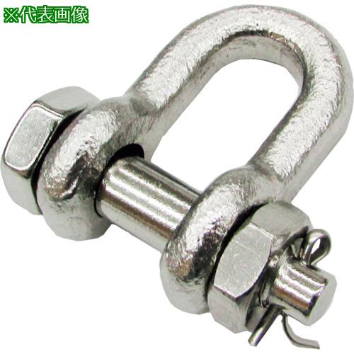 ■水本 JIS型シャックル(SB型) 呼び22mm〔品番:A2469〕【3163446:0】[送料別途見積り][掲外取寄][店頭受取不可]