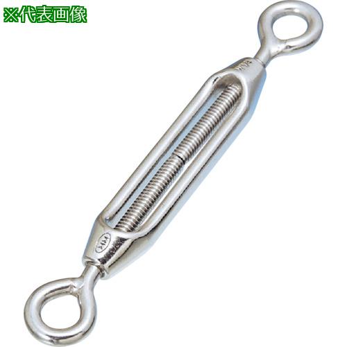 ■水本 ステンレス 枠式ターンバックル(アイ&アイ)SUS316 捻子径3分〔品番:A2291〕【3174401:0】[送料別途見積り][掲外取寄][店頭受取不可]
