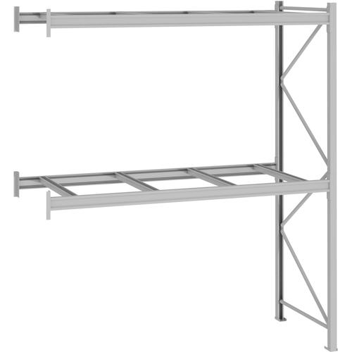 ■NF パレットラック 2ton用連結 奥行1200&times;高さ3500&times;有効間口2500mm 最大積載量4000kg〔品番:P635Y25A2122B〕【3208026:0】[送料別途見積り][法人・事業所限定][外直送][店頭受取不可]｜ホームセンターバロー　店