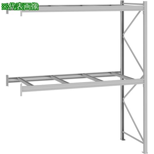 ■NF パレットラック 2ton用連結 奥行800×高さ3000×有効間口3100mm 最大積載量4000kg〔品番:P630X31C082B〕【3209589:0】[送料別途見積り][法人・事業所限定][外直送][店頭受取不可]