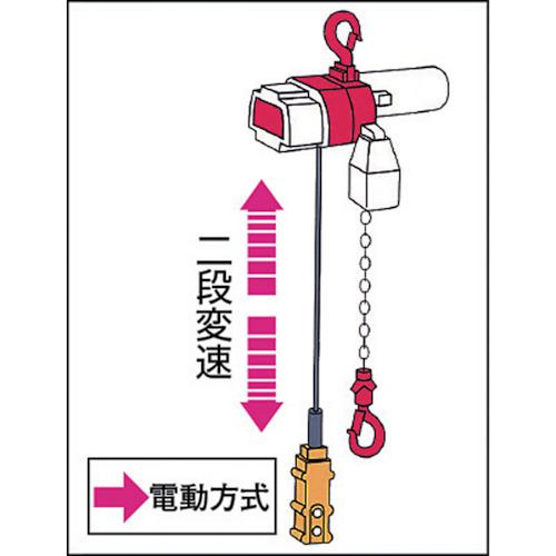 キトー 電気チェーンブロック キトーセレクト 2速形 60kg×3m ED06ST-