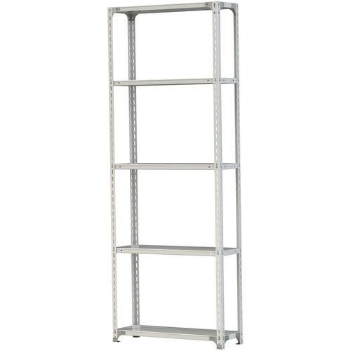 ■ヤマテック ボルト式軽量ラック 120kg/段 W900×D300×H2400mm 天地5段 ホワイトグレー〔品番:1.2S83305W〕【3215727:0】[法人・事業所限定][直送元][店頭受取不可]