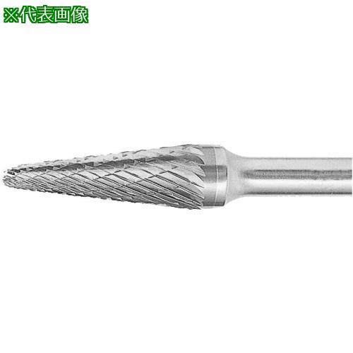 ■スーパー スーパー超硬バー シャンク径6mm(テーパー型)ダブルカット(刃径:19.0)〔品番:SB7C06〕【3217795:0】[店頭受取不可]