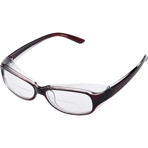 ■ミドリ安全 リーディンググラス MD-206(M)茶 バイフォーカル +2.0〔品番:MD206MBR2.0〕【3219451:0】[送料別途見積り][法人・事業所限定][掲外取寄][店頭受取不可]