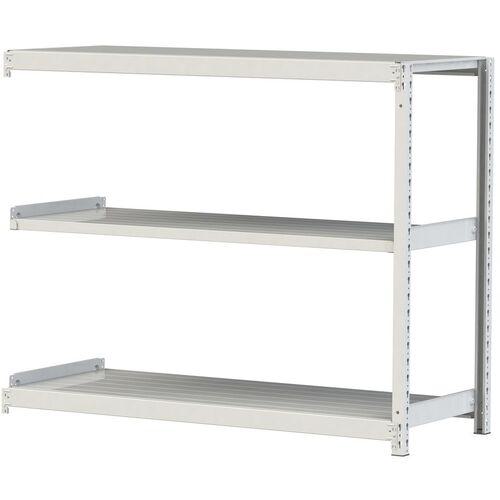 ■ヤマテック ボルトレス軽中量ラック(200kg/段) W1500×D600×H1200mm(天地3段)ホワイトグレー 連結〔品番:2S45603WR〕【3222174:0】[法人・事業所限定][直送元][店頭受取不可] 20,048円