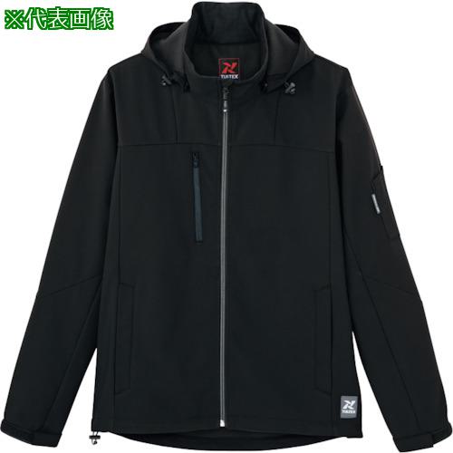 ■アイトス 裏フリースジャケット AZ10312-010 ブラック 5L〔品番:AZ103120105L〕【3222583:0】[送料別途見積り][掲外取寄][店頭受取不可]