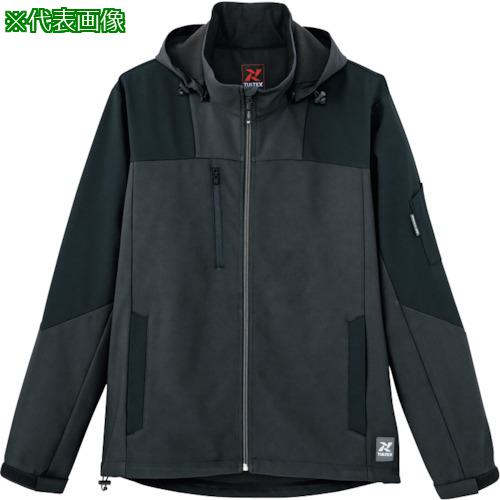 ■アイトス 裏フリースジャケット AZ10312-014 チャコール 5L〔品番:AZ103120145L〕【3222592:0】[送料別途見積り][掲外取寄][店頭受取不可]