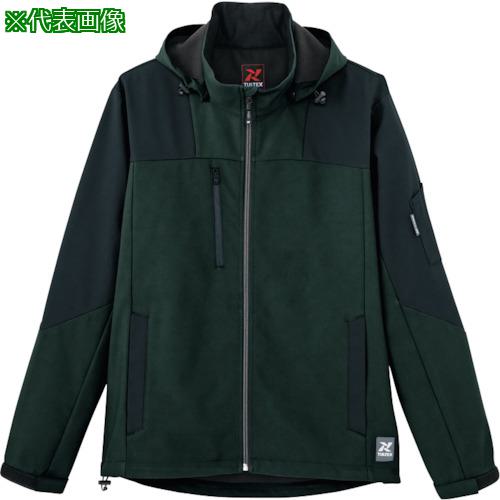 ■アイトス 裏フリースジャケット AZ10312-025 カーキ 4L〔品番:AZ103120254L〕【3222612:0】[送料別途見積り][掲外取寄][店頭受取不可]