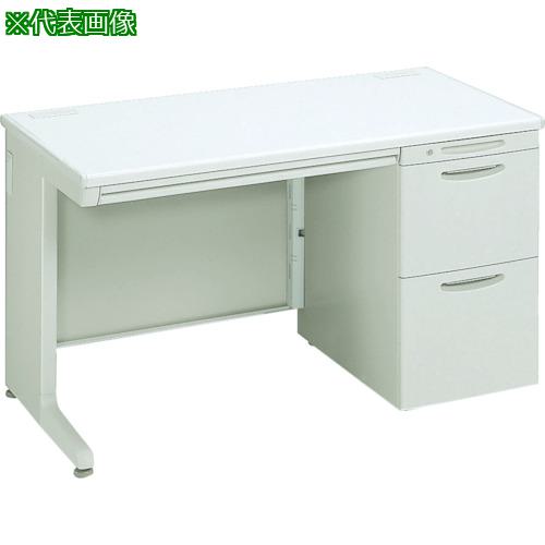 ■OKAMURA SDデスク片袖3段L1400W700D〔品番:DS16LDMB51〕【3241184:0】[送料別途見積り][法人・事業所限定][外直送][店頭受取不可]｜ホームセンターバロー　店