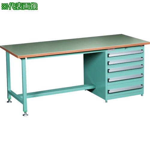■OS 中量作業台/A型〔品番:AL157C〕【3243300:0】[法人・事業所限定][外直送元][店頭受取不可]