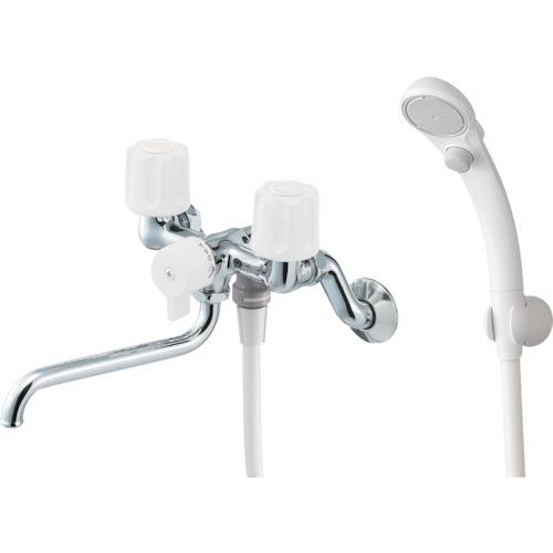 ■SANEI ツーバルブシャワー混合栓〔品番:SK11T2W13〕【3262646:0】[送料別途見積り][掲外取寄][店頭受取不可]