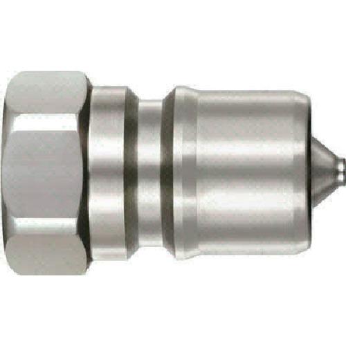 ■日東 SPカプラ タイプAプラグ ステンレス製 ニトリルゴムNBR(SG) 相手側取付サイズR1 1/4(19108)〔品番:10PASUSNBR〕【3280730:0】[店頭受取不可]