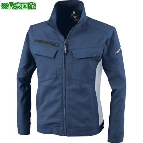 ■XEBEC 長袖ブルゾン1500-19-5L ディープネイビー〔品番:1500195L〕【3352545:0】[送料別途見積り][店頭受取不可]