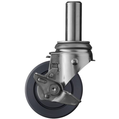 ■ハンマー SUS サイドSP付 差込 MCナイロンB車100mm〔品番:313SKMCB100〕【3363577:0】[送料別途見積り][掲外取寄][店頭受取不可]