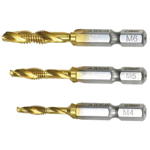 ■JEFCOM タップ&ドリル(チタンコーティング)〔品番:TPDT456RH〕【3365015:0】[送料別途見積り][掲外取寄][店頭受取不可]