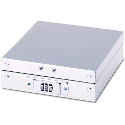 ■DAITO アルミケース 3.5インチMO用トランク プラケース入り2枚用〔品番:MO02D〕【3369431:0】[法人・事業所限定][外直送元][店頭受取不可]
