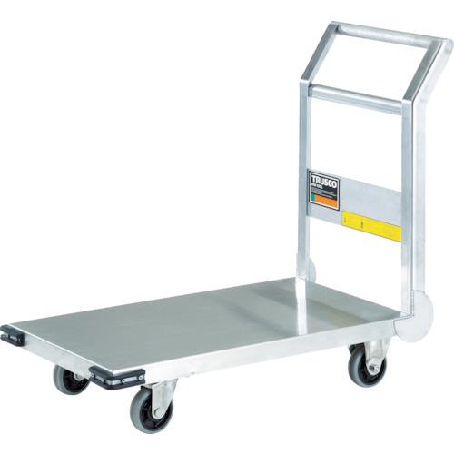 ■TRUSCO ステンレス鋼板製運搬車 固定式 800X450〔品番:SHS3〕【3372758:0】[送料別途見積り][法人・事業所限定][直送][店頭受取不可]