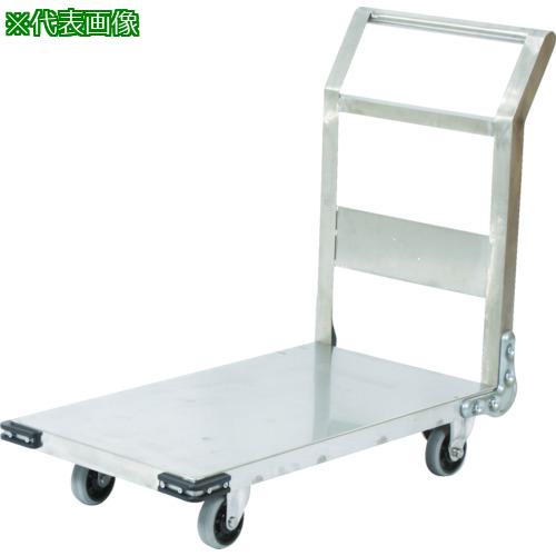 ■TRUSCO ステンレス鋼板製運搬車 固定式 1400X750〔品番:SHS1L〕【3372791:0】[送料別途見積り][法人・事業所限定][直送][店頭受取不可]｜ホームセンターバロー　店