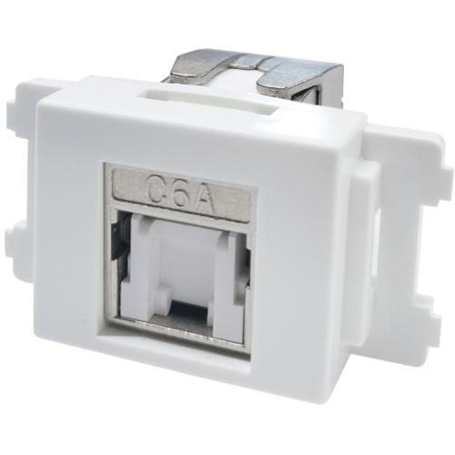 ■JEFCOM カテゴリー6A用キーストンジャック〔品番:LKJ6A〕【3377567:0】[送料別途見積り][掲外取寄][店頭受取不可]