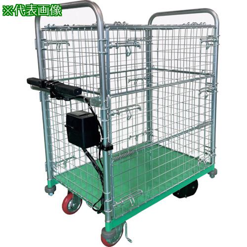■カンベ 網付き台車 アシスト付きメッシュパックロール AS-638A〔品番:AS638A〕【3378818:0】[送料別途見積り][法人・事業所限定][外直送][店頭受取不可]