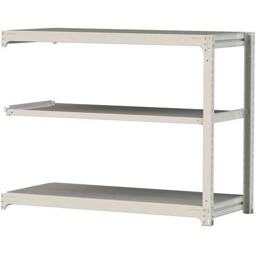 ■ヤマテック ボルトレス中量ラック 500kg/段 W1500×D700×H1200mm 天地3段 ホワイトグレー〔品番:5S45703WR〕【3379039:0】[法人・事業所限定][直送元][店頭受取不可]