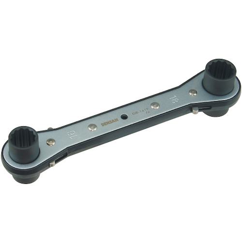■JEFCOM 両口ダブルソケットレンチ〔品番:DR1619〕【3381829:0】[送料別途見積り][掲外取寄][店頭受取不可]