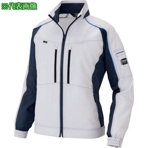 ■アイトス エコプロダクト長袖ブルゾン シルバーグレーXネイビー 6L〔品番:AZ91010036L〕【3382006:0】[送料別途見積り][掲外取寄][店頭受取不可] 6,971円