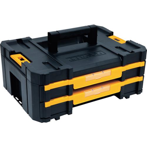 ■DEWALT TSTAK2段チェスト〔品番:DWST17804〕【3383767:0】[店頭受取不可]