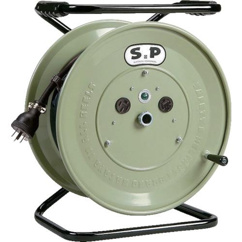 ■ハタヤ 大型コードリール 三相200V接地付 30A 5.5SQ 20m〔品番:SP255M〕【3384720:0】[店頭受取不可]｜ホームセンターバロー　店