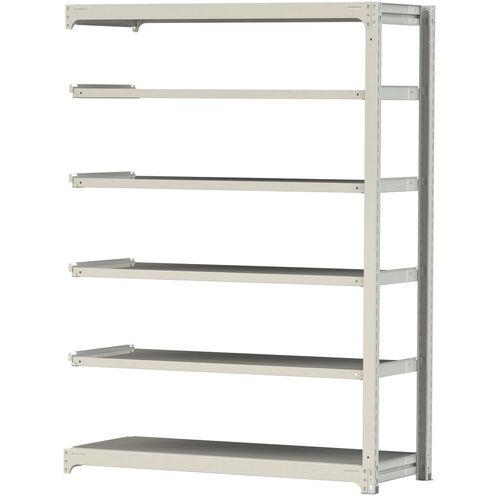■ヤマテック ボルトレス中量ラック 500kg/段 W1500&times;D620&times;H2100mm 天地6段 ホワイトグレー〔品番:5S75626WR〕【3386496:0】[法人・事業所限定][直送元][店頭受取不可]｜ホームセンターバロー　店 41,470円