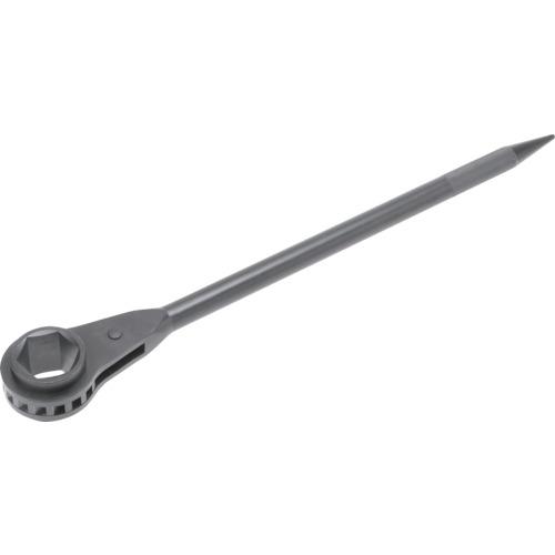 ■スーパー 片口ラチェットレンチ(強力型) 六角対辺寸法:55〔品番:RH55T〕【3445755:0】[店頭受取不可]｜ホームセンターバロー　店