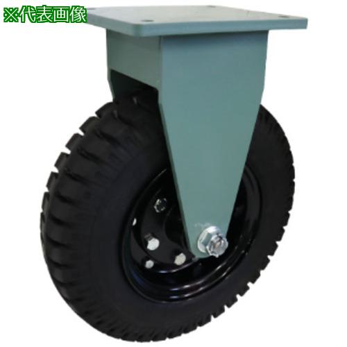■ヨドノ 空気入りタイヤ 固定車付 車輪径408mm〔品番:HCTK4.008〕【3458609:0】[法人・事業所限定][外直送元][店頭受取不可]