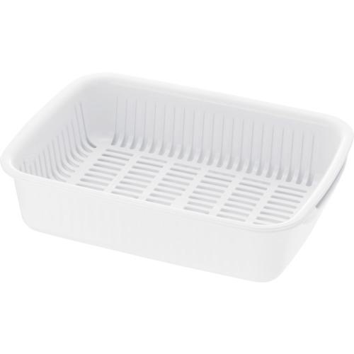 ■リッチェル シェリー水切りバットL《30個入》〔品番:16910〕【3462549×30:0】[送料別途見積り][法人・事業所限定][外直送][店頭受取不可]