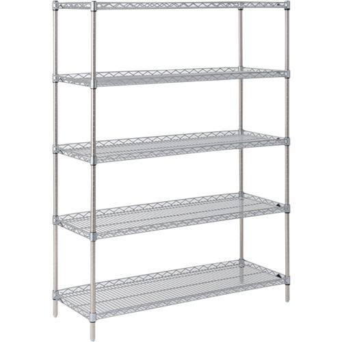 ■ERECTA スーパーシリーズ・サイドアップシェルフ 間口910mm×奥行613mm×高さ1892mm(P) DB無 5段〔品番:LU910P1900N5〕【3477251:0】[送料別途見積り][法人・事業所限定][外直送][店頭受取不可]
