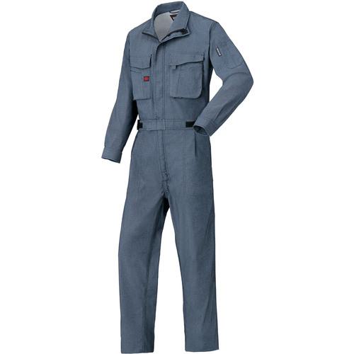 ■AUTO-BI 通年モデル 長袖つなぎ服3690-001ネイビーブルー-M〔品番:3690001M〕【3491112:0】[送料別途見積り][掲外取寄][店頭受取不可]｜ホームセンターバロー　店