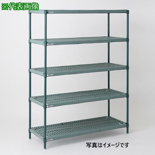 ■ERECTA メトロ スーパーエレクター・プロ 間口1520mm×奥行612mm×高さ1587mm (P)5段〔品番:PR2460NK3P1590W5〕【3499355:0】[送料別途見積り][法人・事業所限定][外直送][店頭受取不可]