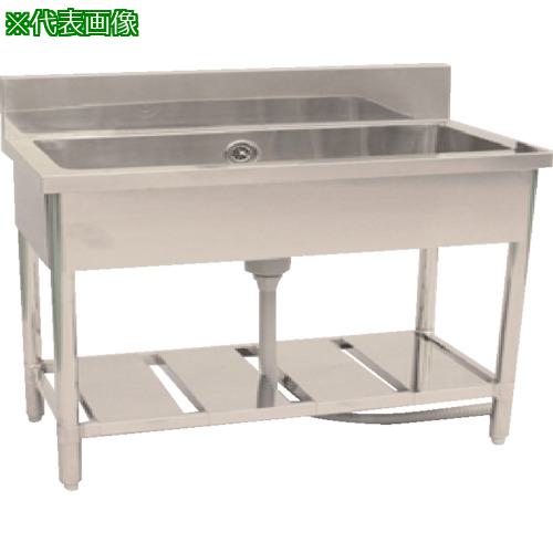 ■クラフトワーク ステンレス(SUS304)一槽シンク 1S-066 5-20-2 W600&times;D600&times;H850〔品番:51500〕【3511840:0】[送料別途見積り][法人・事業所限定][直送][店頭受取不可]｜ホームセンターバロー　店