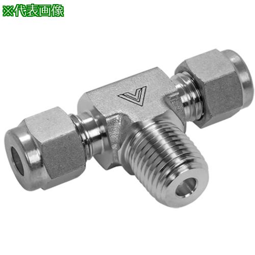 ■Fujikin ニューV-Lok 2圧縮リング喰い込み式 ステンレス鋼製〔品番:VUWTS9.52CNV〕【3522675:0】[送料別途見積り][法人・事業所限定][外直送][店頭受取不可]