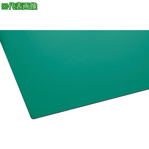 ■テラモト 制電クッションデスクマット 1200×750mm〔品番:MR1551401〕【3530691:0】[店頭受取不可]