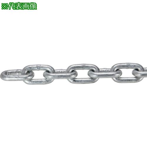 ■TRUSCO JIS F2106第一種規格相当 ロングリンクチェーン スチール ドブメッキ 線径9mm×長さ22.1M~23.0M〔品番:TIC9LGD23C〕【3551643:0】[送料別途見積り][法人・事業所限定][直送][店頭受取不可]