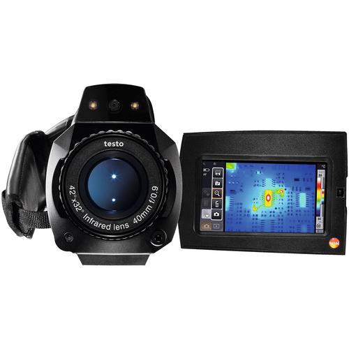 ■TESTO 赤外線サーモグラフィ testo 890 2レンズセット〔品番:TESTO890X2〕【3566661:0】[法人・事業所限定][外直送元][店頭受取不可]